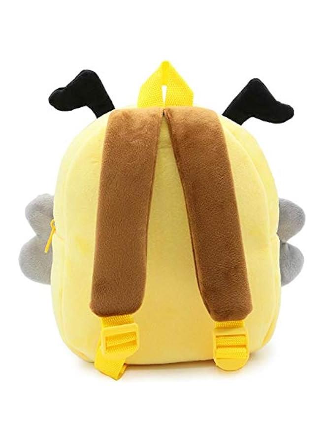 NICE CHOICE Cute Toddler Backpack Toddler Bag Plush Animal Cartoon Mini Travel Bag for Baby Girl Boy 2-6 Years(Bee) - Image 3